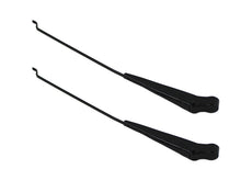 Load image into Gallery viewer, Kentrol 68-86 Jeep Windshield Wiper Arms Pair CJ - Powdercoat Black - Kentrol 50544