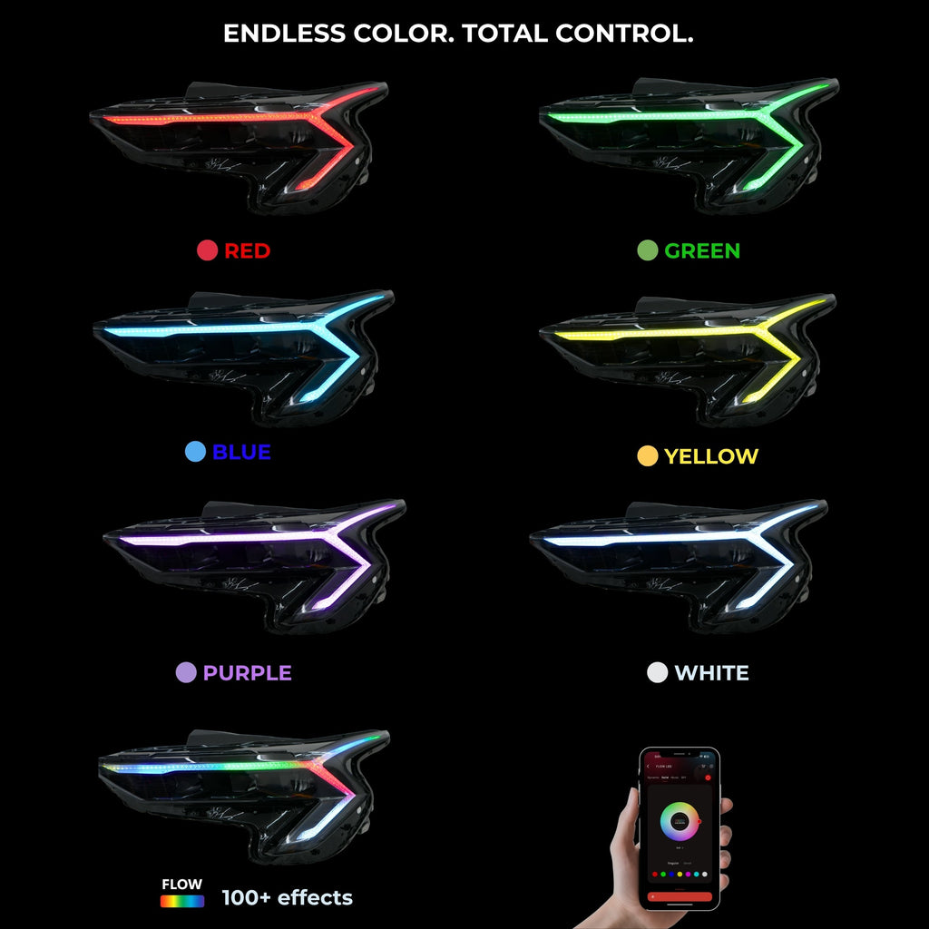 RGB Halo Kits Kia K5 Flow Multicolor DRL Boards (2025-2026)