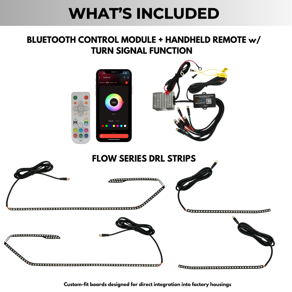 RGB Halo Kits Kia K5 Flow Multicolor DRL Boards (2025-2026)