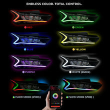 Load image into Gallery viewer, RGB Halo Kits Kia K5 Multicolor Flow DRL Boards (2021-2024)