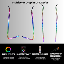 Load image into Gallery viewer, RGB Halo Kits Kia K5 Multicolor Flow DRL Boards (2021-2024)