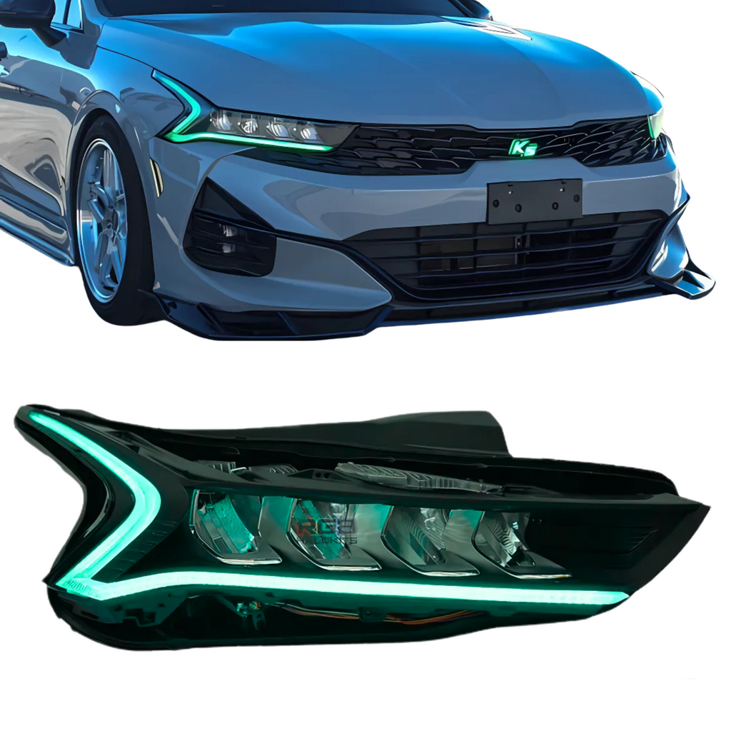 RGB Halo Kits Kia K5 Multicolor Flow DRL Boards (2021-2024)