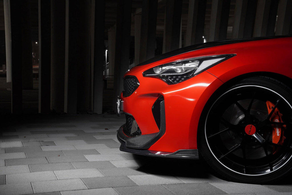 Kia Stinger Front Lip V2 - Black Ops Auto Works