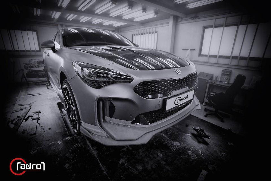 Kia Stinger Front Lip V2 - Black Ops Auto Works
