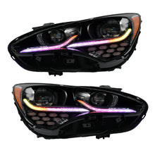 Load image into Gallery viewer, RGB Halo Kits Kia Stinger Multicolor Flow Series DRL Boards (2017-2024)