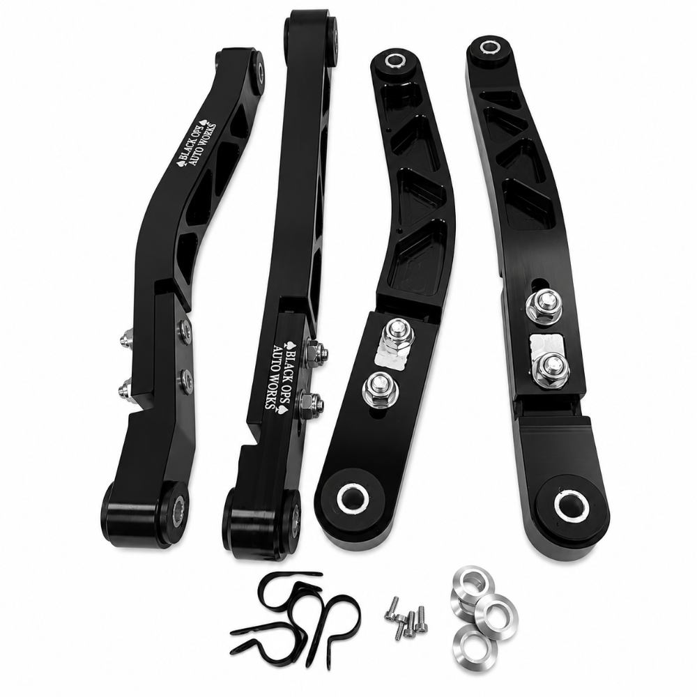 Killshot Stage 2 control arm suspension upgrade for lowered Jeep Grand Cherokee and Dodge Durango