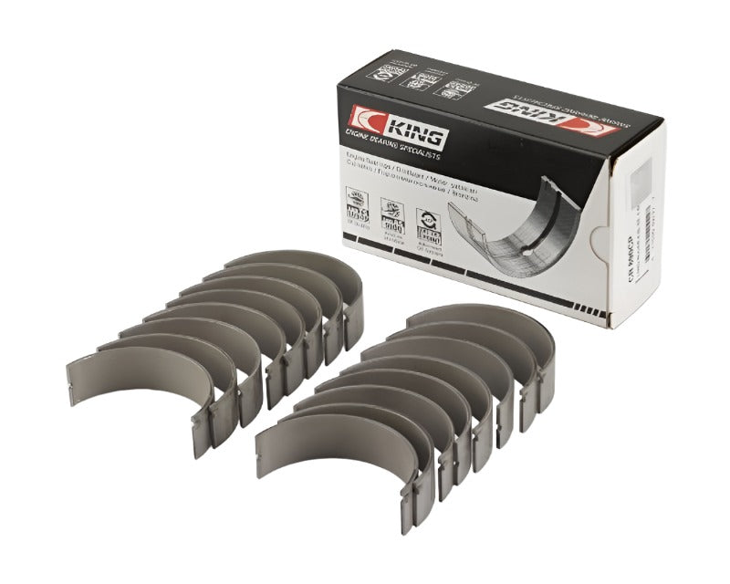 King 08-10 Ford Powerstroke 6.4L (Size +.75mm) Connecting Rod Bearing Set - Black Ops Auto Works