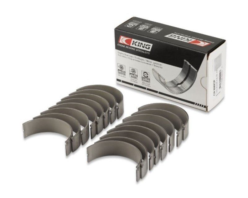 King 08-10 Ford Powerstroke 6.4L (Size STD) Connecting Rod Bearing Set - Black Ops Auto Works
