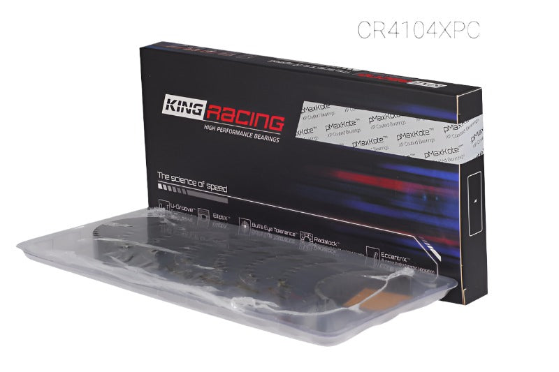 King Audi/VW 83-03 1.6L/1.8L/2.0L Performance Coated Rod Bearing Set - Black Ops Auto Works