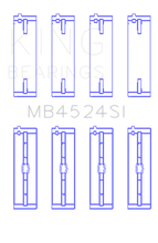 Load image into Gallery viewer, King Bearings Nissan VR38DETT VQ35HR VQ37HR Performance Crankshaft Main Bearings (Size +0.25) - Black Ops Auto Works