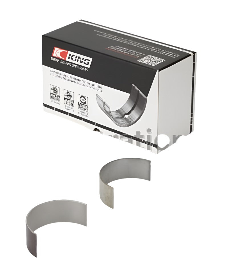 King BMW N47 D20 A/N47S D20 D Sputter (Size +.25mm) Connecting Rod Bearing Set - Black Ops Auto Works