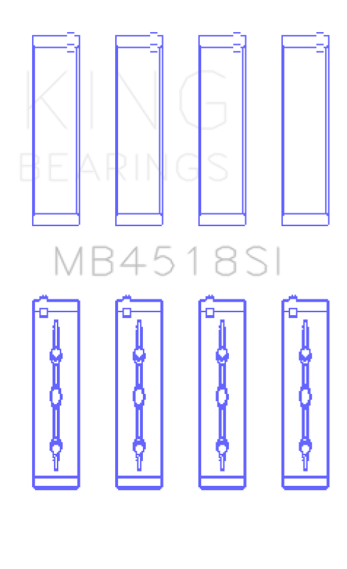King Engine Bearings King Engine Bearings 11-20 Chrysler 300 / Dodge Grand Caravan (Size STD) Main Bearing Set