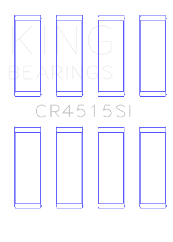 King Engine Bearings King Engine Bearings Ford/Mazda 2.0L Duratec (Size STD) Silicon Bi-Metal Aluminum Rod Bearing Set
