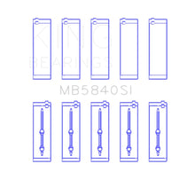 Load image into Gallery viewer, King Engine Bearings MB5840SI0.25 main bearings product view 1