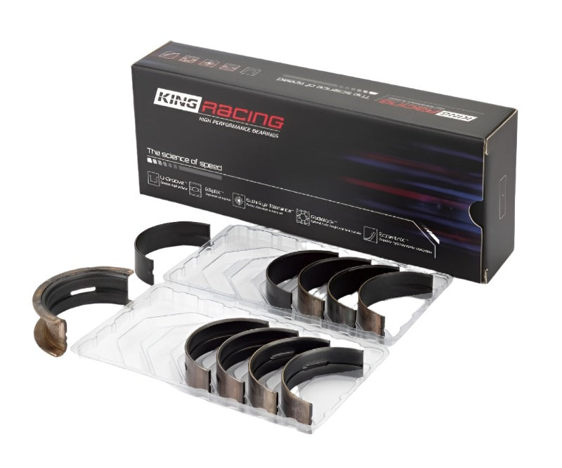 King Ford Mustang Prod 302 Coyote (Size STD) Performance Main Bearing Set - Black Ops Auto Works
