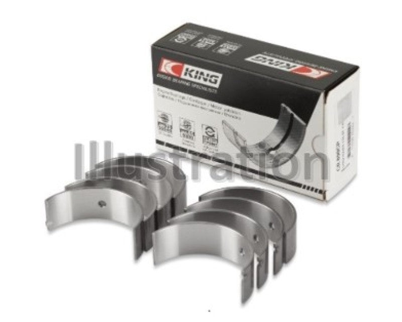 King Honda D16A/D16Y/D16Z (Size +0.25) Rod Bearing Set - Black Ops Auto Works