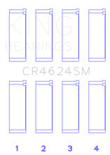 Load image into Gallery viewer, King Hyundai G4KE / G4KC (Size +075) Rod Bearings (Set of 4) - Black Ops Auto Works