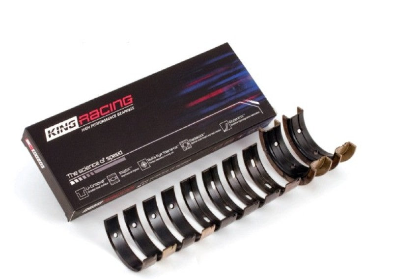 King Mitsubishi 4G63/4G64 7 Bolt 2nd Gen DSM and EVO I-IV (Size 0.25mm) Performance Main Bearing Set - Black Ops Auto Works
