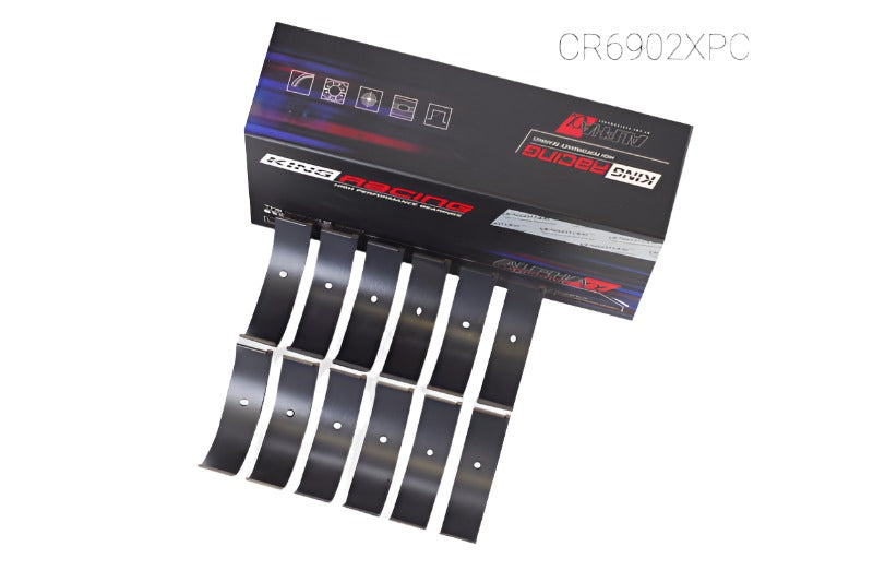 King Nissan VQ35HR/VQ37VHR/VR30DTT (Size STD) pMaxKote Rod Bearing Set - Black Ops Auto Works