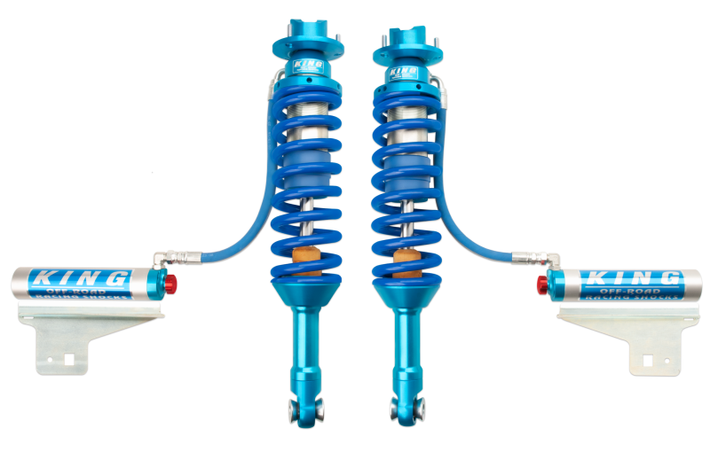 King Shocks 10-14 Ford F150 Raptor 4WD Front 3.0 Dia Remote Reservoir Coilover w/Adjuster (Pair) - Black Ops Auto Works