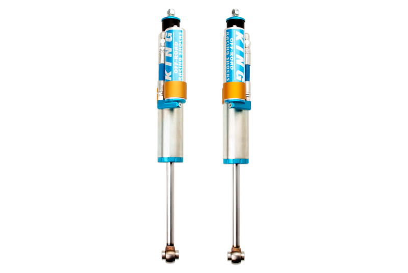 King Shocks 2005+ Ford F-250/F-350 4WD Front 2.5 Dia Remote Res Shock for 1-2.5in Lift (Pair) - Black Ops Auto Works