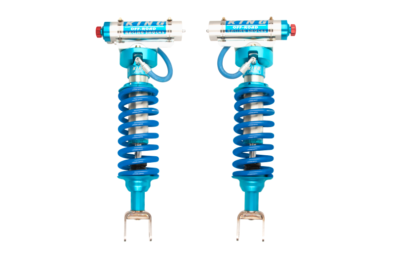 King Shocks 2019+ Ram 1500 4WD Front 2.5 Dia Remote Reservoir Coilover w/Adjuster (Pair) - Black Ops Auto Works