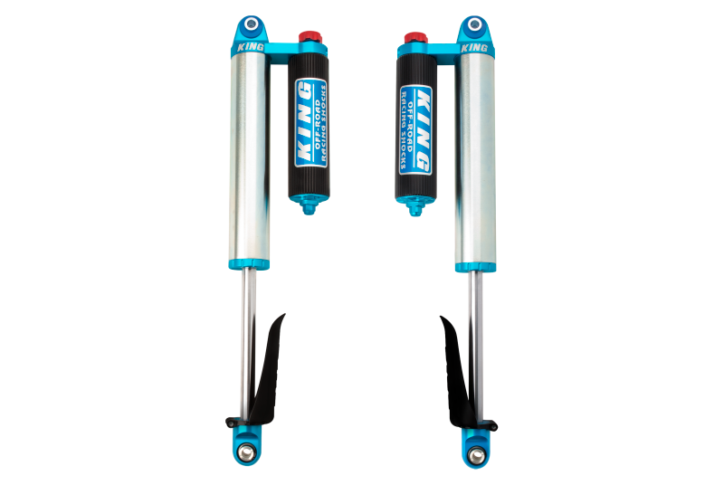 King Shocks 2020+ Jeep Gladiator Rear 2.5 Dia Piggyback Res Shock for 2.5in-5in Lift w/Adj (Pair) - Black Ops Auto Works