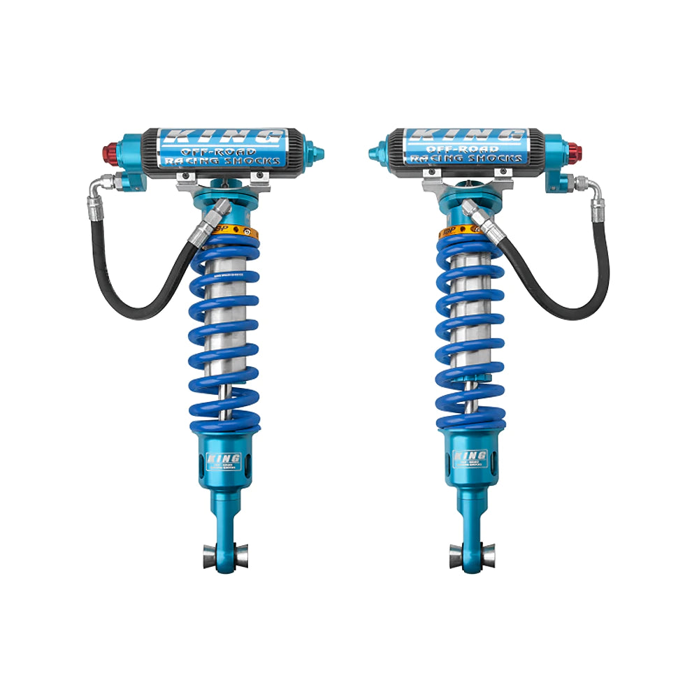 King Shocks 2021+ RAM 1500 TRX Front 3.0 Dia Remote Perf Fin Res Coilover w/Adj/Int Bypass (Pair) - King Shocks 33700-391A