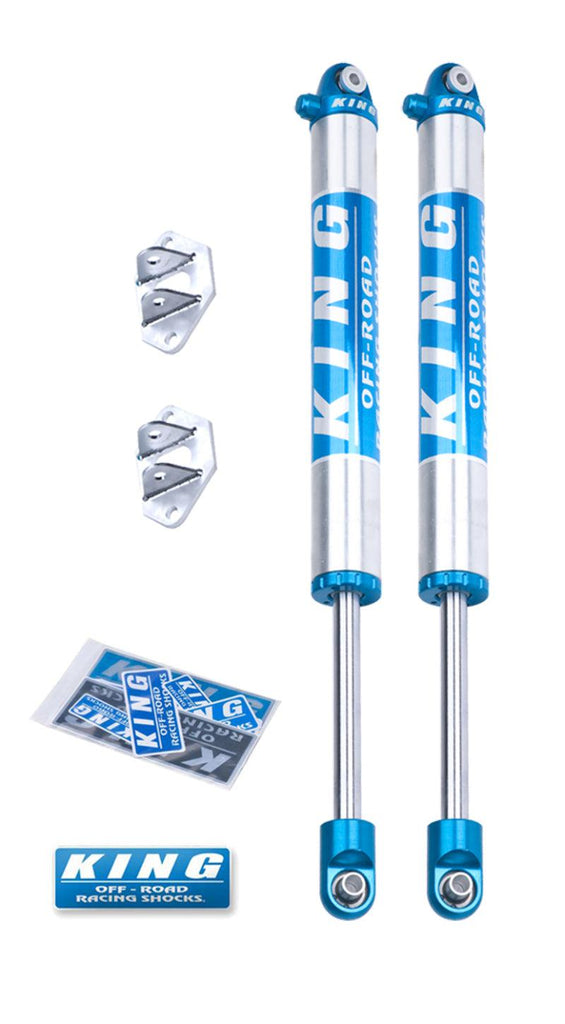 King Shocks 07-18 Jeep Wrangler JK Rear 2.0 Dia Internal Reservoir Shock 3-5in Lift (Pair) - King Shocks 20001-167