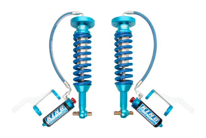 King Shocks 2018+ Ford Expedition 4WD Front 2.5 Dia Remote Res Coilover (Pair) w/Adjuster (Pair) - King Shocks 25001-182A