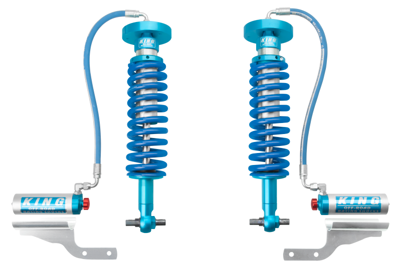 King Shocks 2015+ Ford F150 4WD Front 2.5 Dia Remote Reservoir Coilover w/Adjuster (Pair) - King Shocks 25001-367A