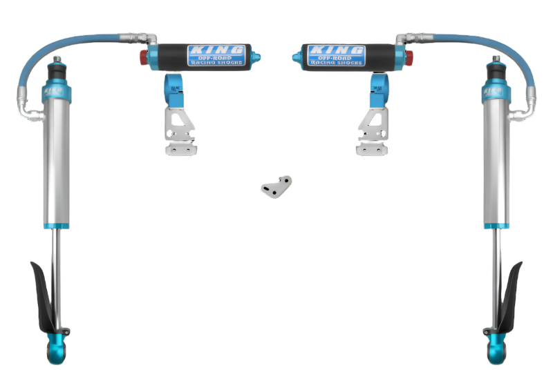 King Shocks 2024+ Toyota Tacoma 2.5 Dia Remote Reservoir Shock w/Adjuster (Pair) - Rear - King Shocks 25001-409A
