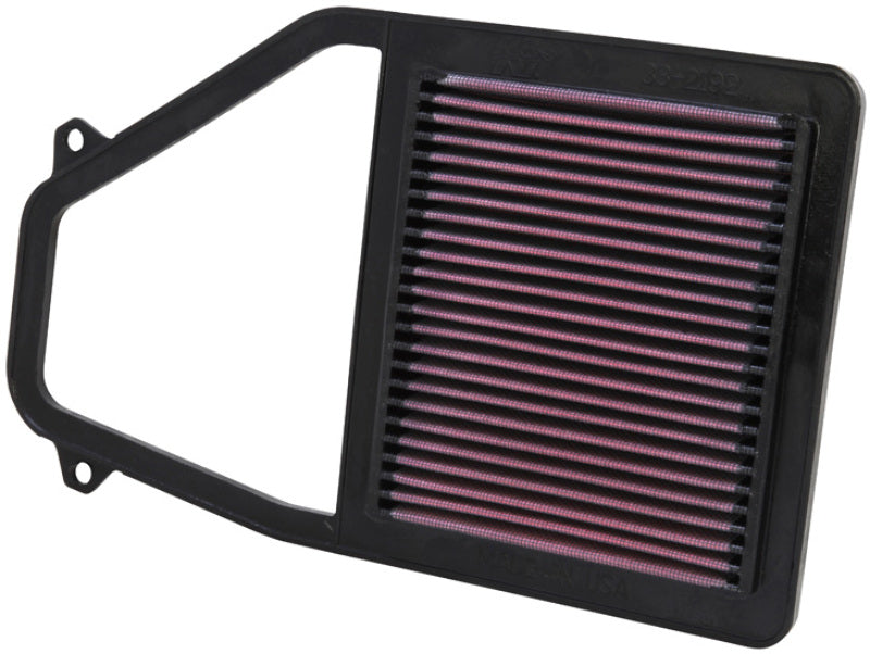 K&N 01-05 Honda Civic 1.7L L4 Drop In Air Filter K&N Engineering KNN33-2192