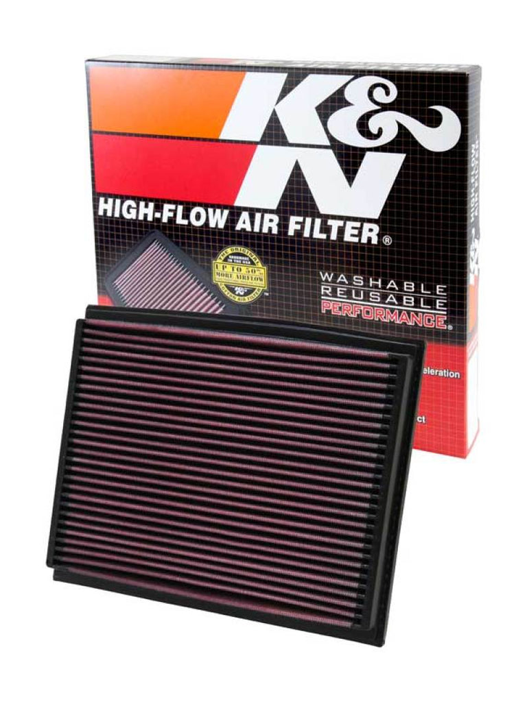 K&N 01-09 Audi A4/RS4/S4 Drop In Air Filter K&N Engineering KNN33-2209
