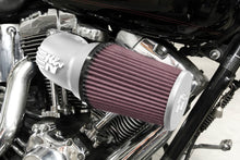Load image into Gallery viewer, K&amp;N 01-17 Harley Davidson Softail / Dyna FI Performance Air Intake System Silver K&amp;N Engineering KNN57-1137S