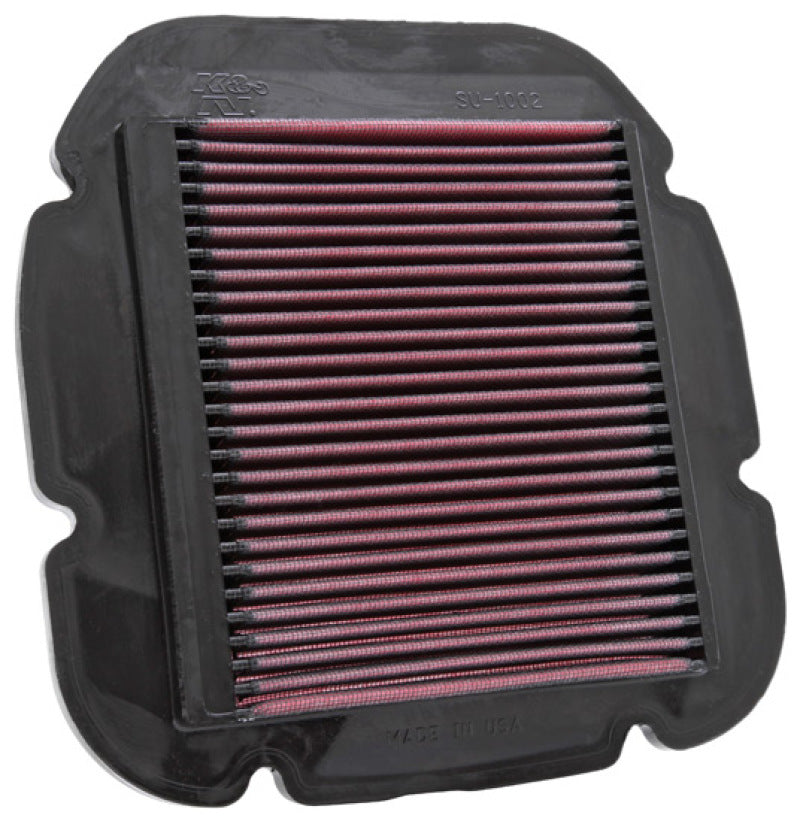 K&N 02-10 Suzuki DL 1000 V-Strom/04-12 DL650 V-Strom / 04-05 Kawasaki KLV1000 Replacement Air Filter K&N Engineering KNNSU-1002
