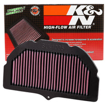 Load image into Gallery viewer, K&amp;N 05-08 Suzuki GSXR 1000 Replacement Air Filter - Black Ops Auto Works