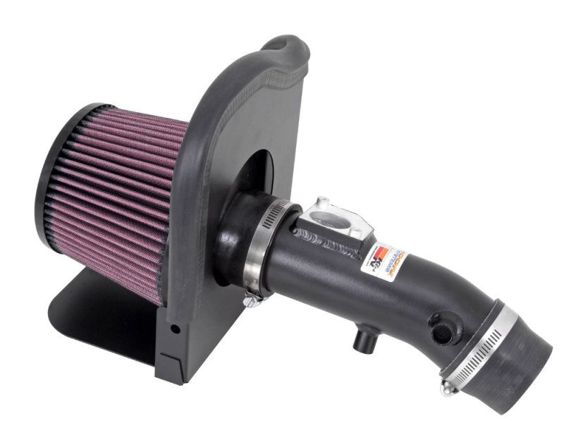 K&N 06-10 Toyota Yaris L4-1.5L Flat Black Typhoon Short Ram Intake K&N Engineering KNN69-8612TFK