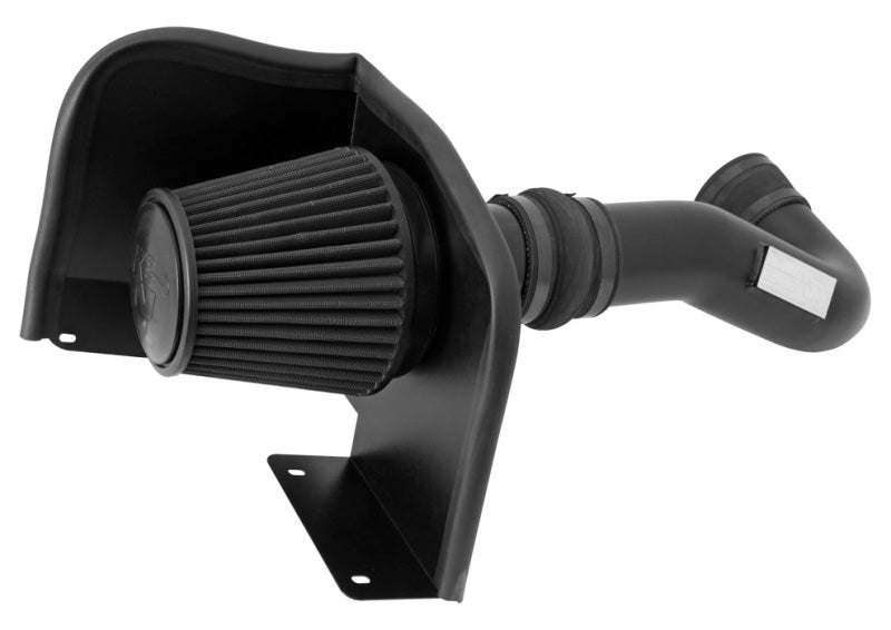 K&N 07-08 Chevy Silverado 1500 4.8L/5.3L V8 / 07-08 GMC Yukon 4.8L/5.3L V8 Black Perf Intake Kit K&N Engineering KNN71-3058
