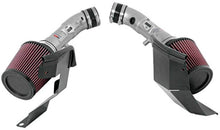 Load image into Gallery viewer, K&amp;N 07-08 G35 Dual Silver Typhoon Short Ram Intakes - Black Ops Auto Works