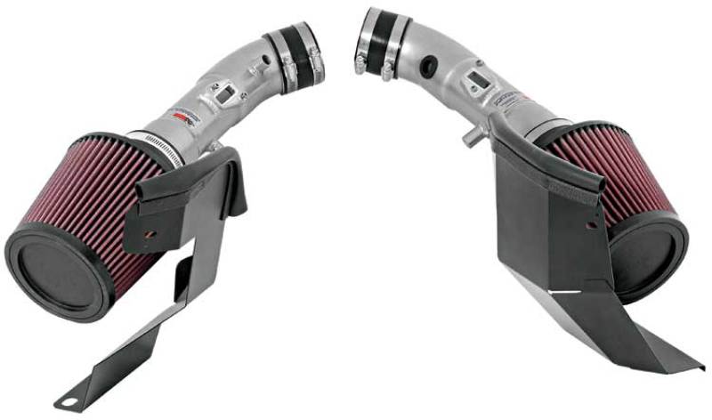 K&N 07-08 G35 Dual Silver Typhoon Short Ram Intakes K&N Engineering KNN69-7082TS