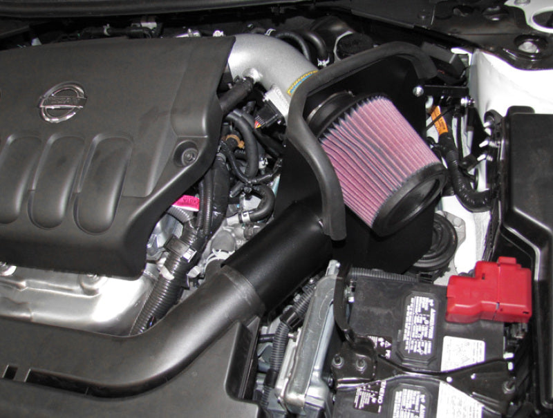 K&N 07-10 Nissan Altima 2.5L Silver Typhoon Short Ram Intake K&N Engineering KNN69-7061TS
