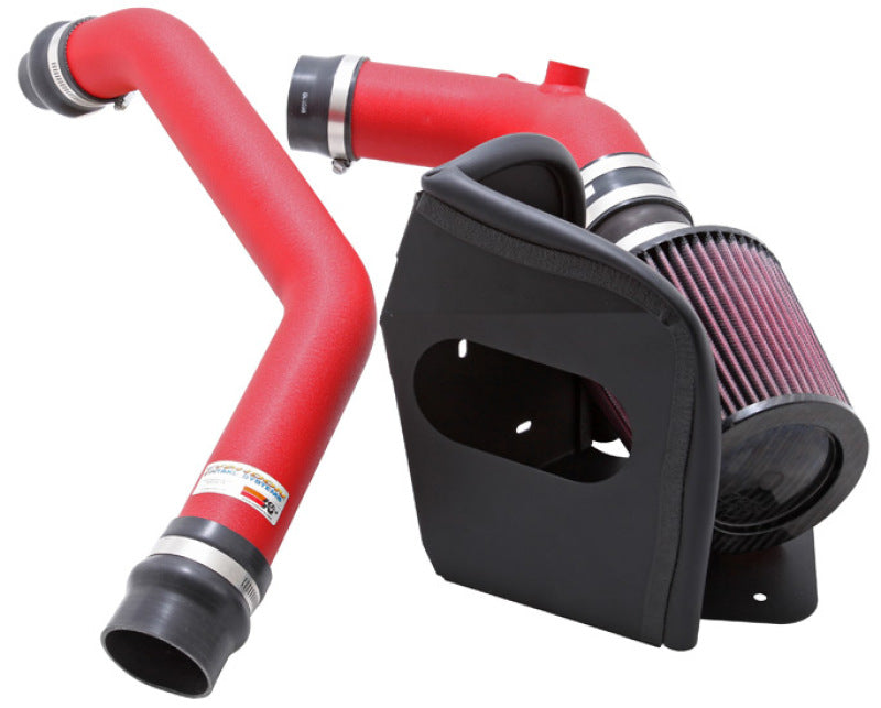 K&N 08-09 Mitsubishi Evo X Wrinkle Red Typhoon Short Ram Intake K&N Engineering KNN69-6546TWR
