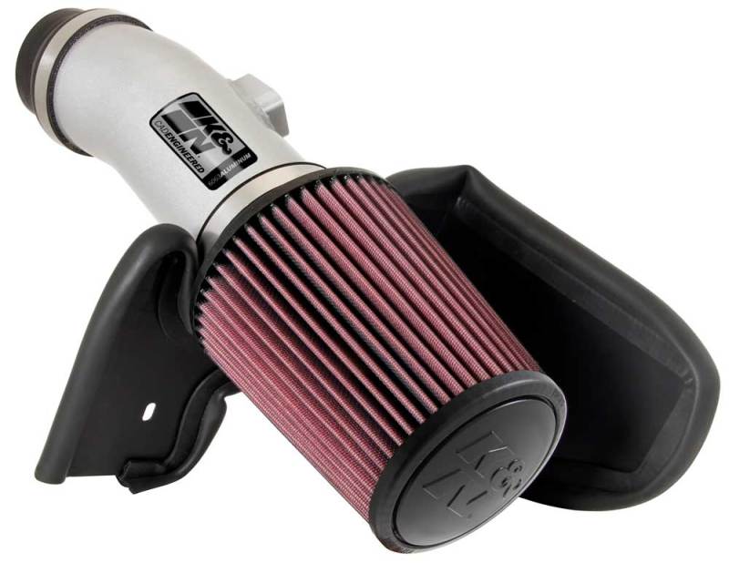 K&N 08 Honda Accord 3.5L-V6 Silver Typhoon Short Ram Intake K&N Engineering KNN69-1210TS