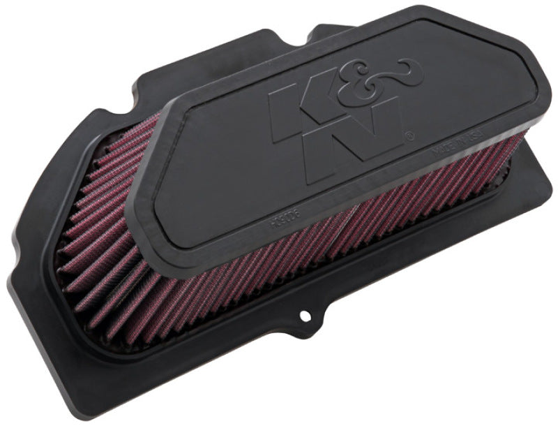 K&N 09-11 Suzuki GSXR 1000 Replacement Air Filter 11.063in L x 5.688in W x 3.375in H K&N Engineering KNNSU-1009