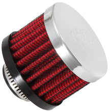Load image into Gallery viewer, K&amp;N 0.625 inch ID 2 inch OD 1.5 inch H Clamp On Crankcase Vent Filter K&amp;N Engineering KNN62-1340