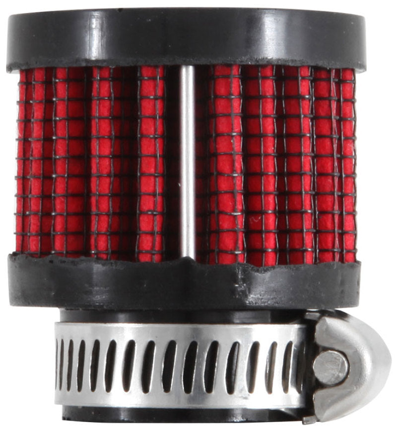 K&N 0.75 inch ID 1.375 inch OD 1.125 inch H Clamp On Crankcase Vent Filter K&N Engineering KNN62-1560