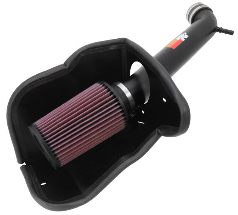K&N 10-11 Ford Crown Victoria 4.6L V8 / Mercury Grand Marquis 4.6L V8 Black Typhoon Cold Air Intake K&N Engineering KNN69-3532TTK