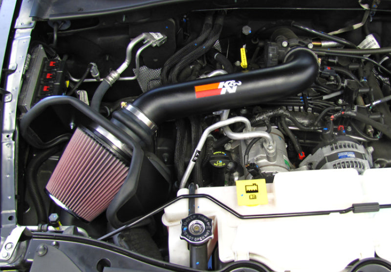 K&N 10-11 Jeep Liberty 3.7L V6 High Flow Performance Intake Kit K&N Engineering KNN77-1562KTK