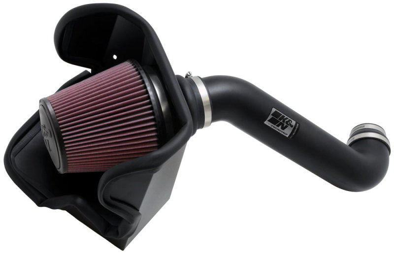K&N 10-11 Jeep Liberty 3.7L V6 High Flow Performance Intake Kit K&N Engineering KNN77-1562KTK